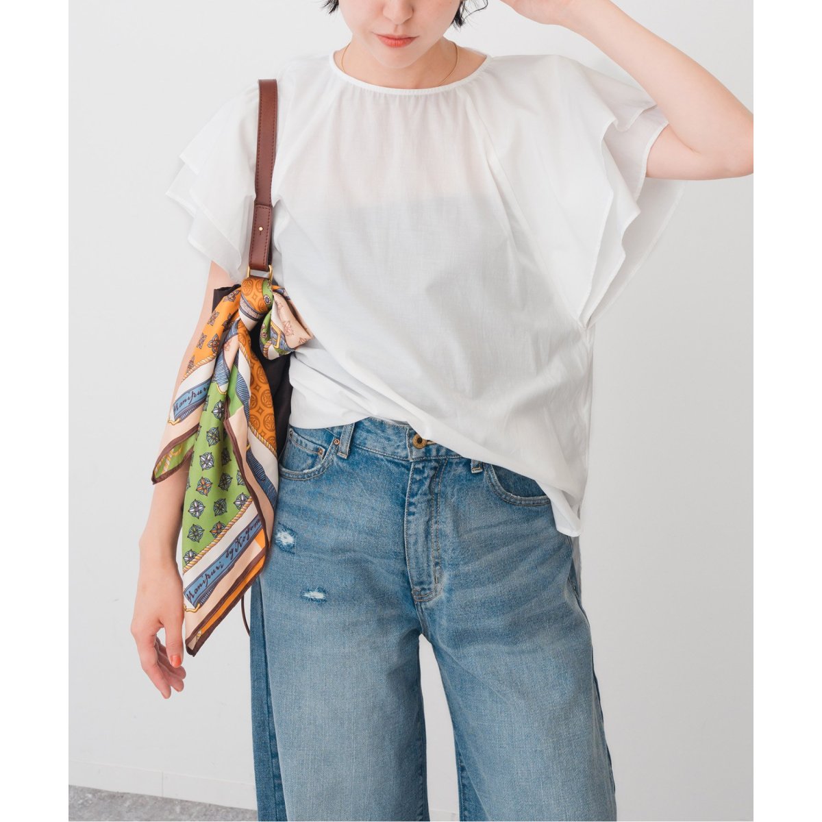 Spick & Span (スピックアンドスパン) オックススタンダードシャツ ce017-30046-01b.jpg?basethum=225