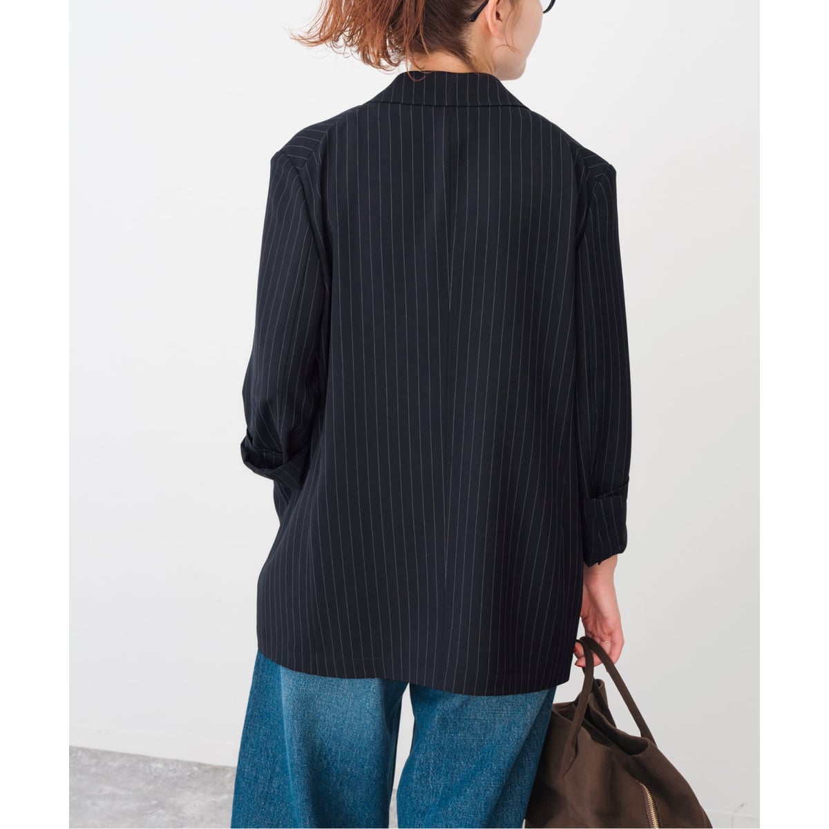 ドレープストライプジャケット | スピック＆スパン(Spick and Span