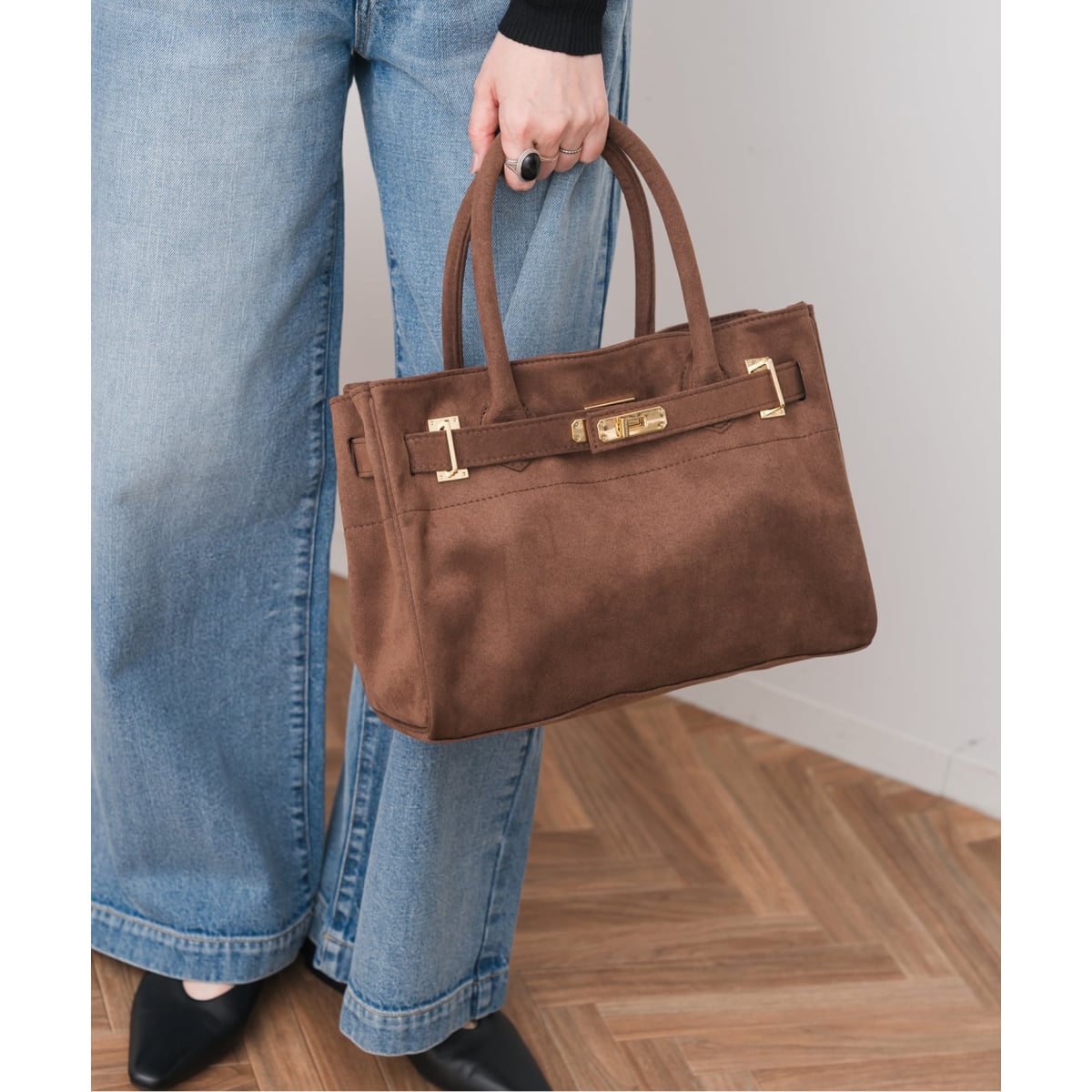 Bagmati/バグマティ レザーメッシュバッグ | スピック＆スパン