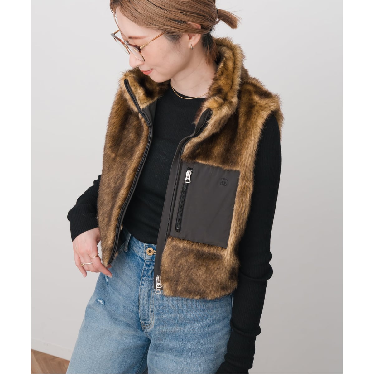アパルトモン【LOU ANDREA/ルーアンドレア】2WAY DOWN VEST L'Appartement DEUXIEME CLASSE（ダウンベスト）のフリマ