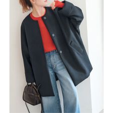 《予約》TICCA / ティッカ ノーカラーテントコート