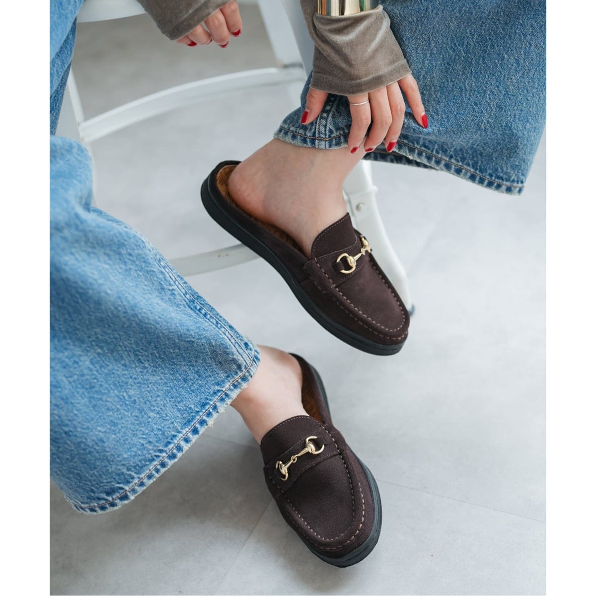 SUICOKE/スイコック】 ムートンスリッポン | スピック＆スパン