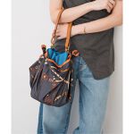 WEB限定 / 追加》manipuri/マニプリ スカーフセットバケツバッグ 