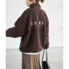 スピック＆スパン(Spick and Span)の《WEB限定カラー有り》リバーシブルボアブルゾン