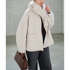 スピック＆スパン(Spick and Span)の《追加》ビーバーストール付きセットコート