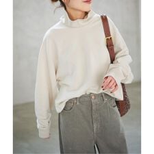 《WEB限定追加》裏毛ハイネックプルオーバー