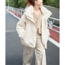 スピック＆スパン(Spick and Span)の2WAY撥水ダウンハーフコート