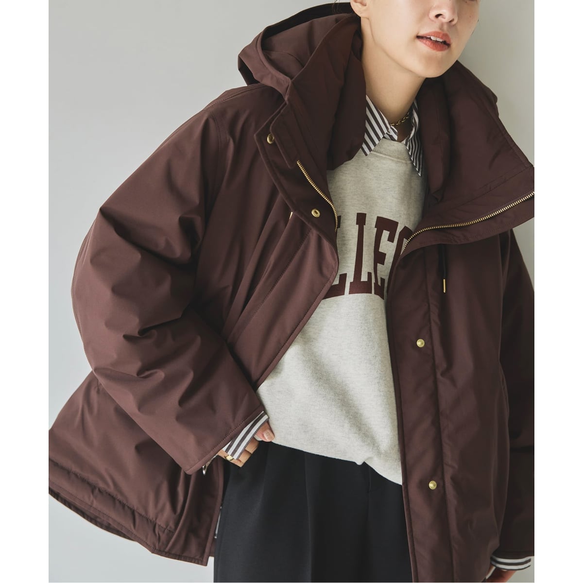 Spick and Span ダウンベスト ネイビー 38 Spick and Span ダウンベスト ネイビー 38