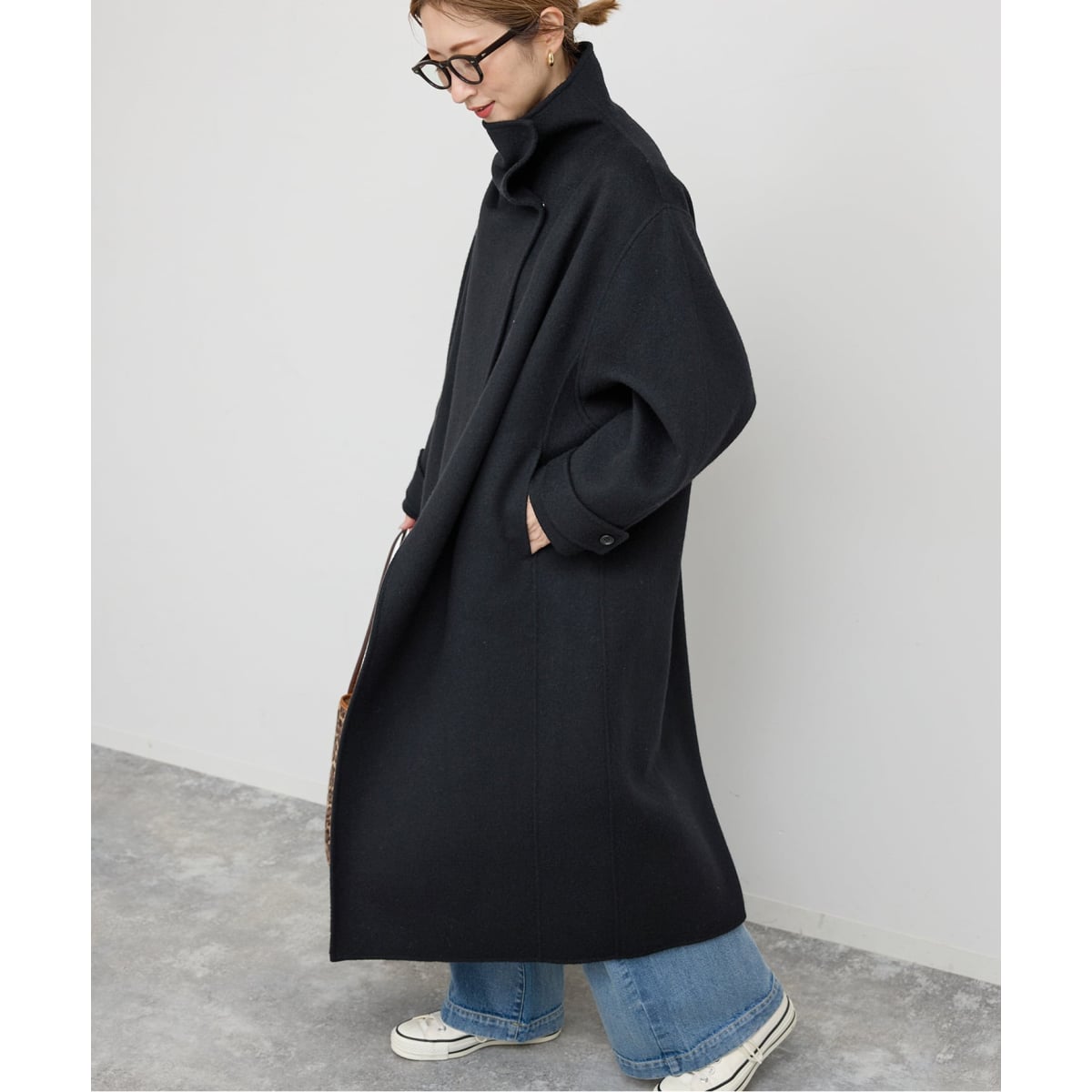 ビーバーニュアンスカラーオーバーコート | スピック＆スパン(Spick