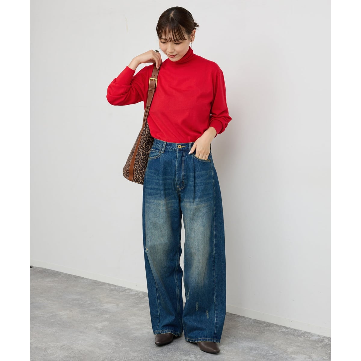 手洗い可 / 追加》18Gタートルネックプルオーバー | スピック＆スパン