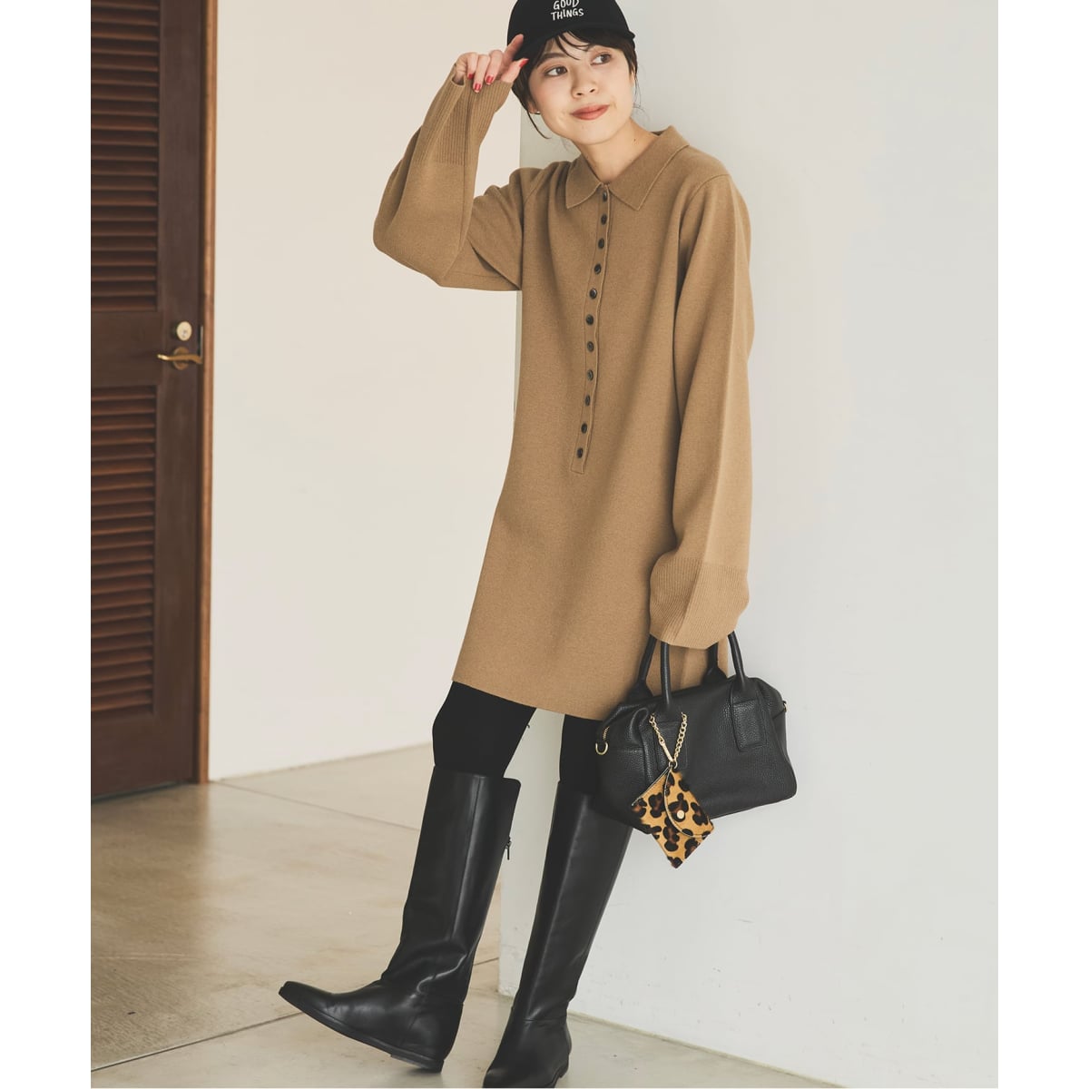 Spick and Span カットソー×サッカーコンビワンピース　新品 Spick&Span カットソー×サッカーコンビワンピース - メルカリ