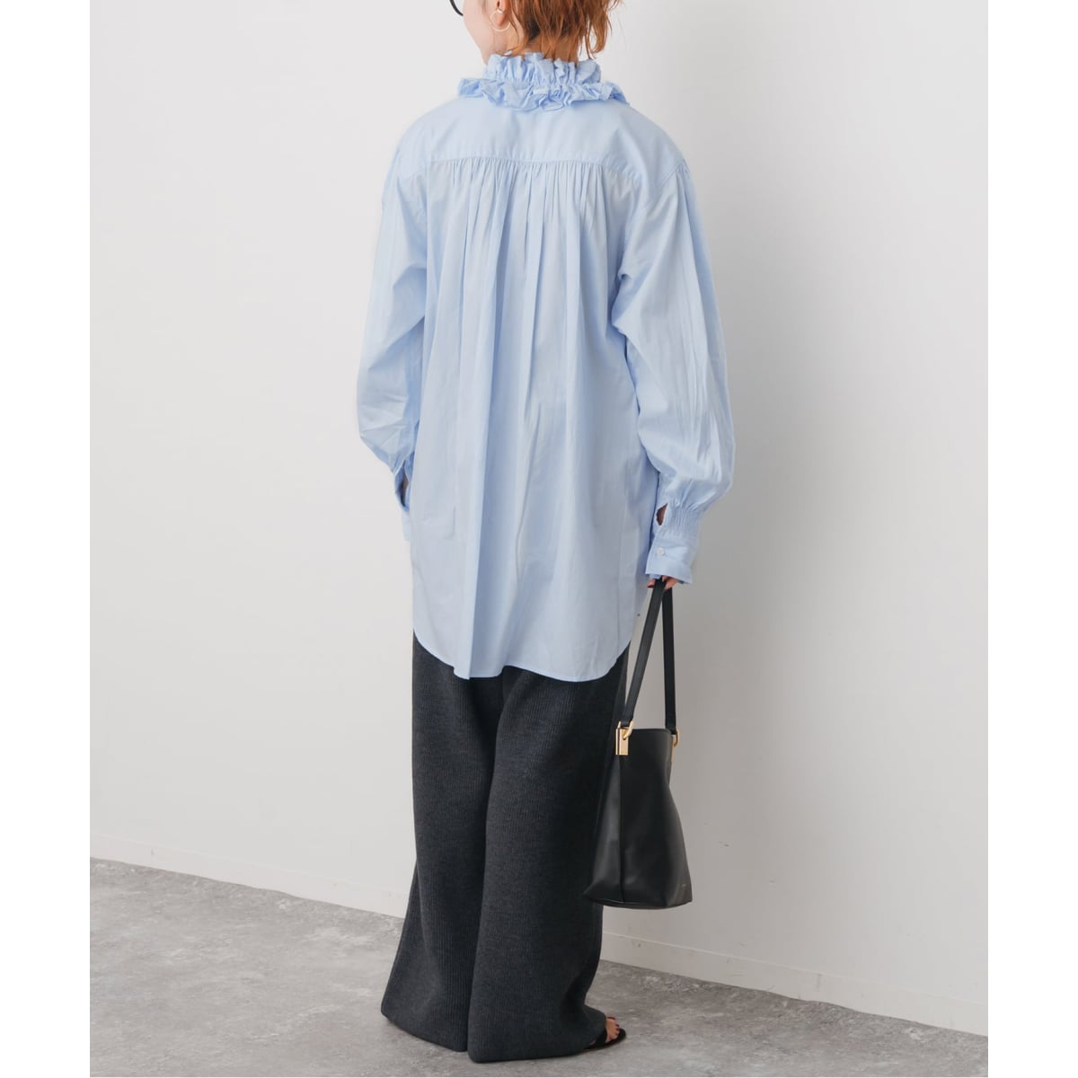 crinkle crinkle crinkle 別注frill shirts crinkle crinkle crinkle 別注 frill shirts