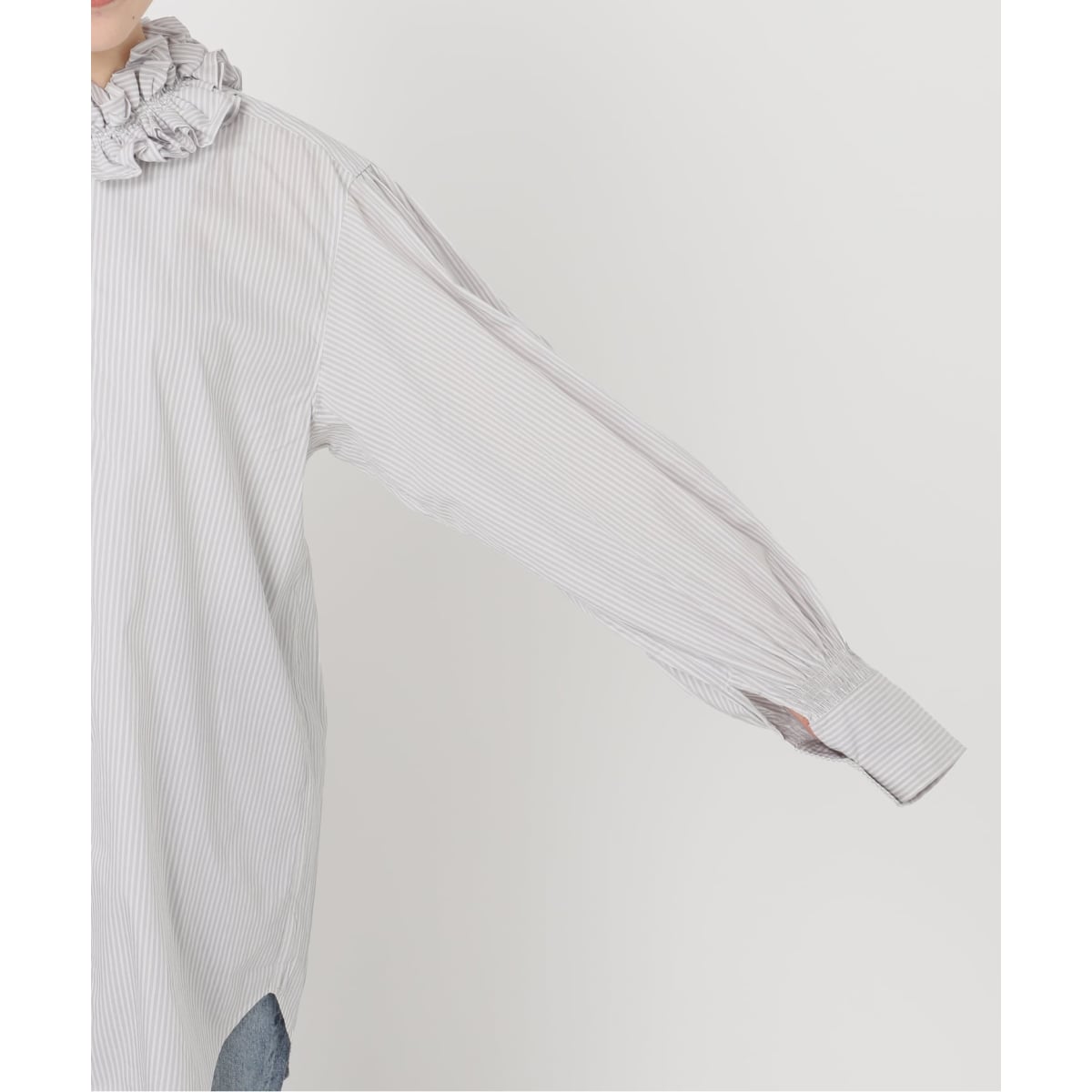 crinkle crinkle crinkle 別注frill shirts crinkle crinkle crinkle 別注 frill shirts