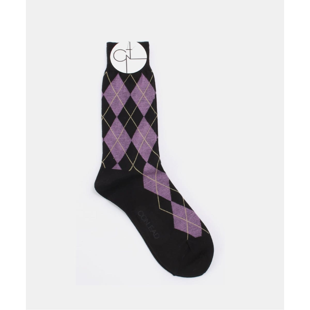 [}C]CONLEAD/R[h Argyle wool short/XsbNXpiSpick and Spanj ubN