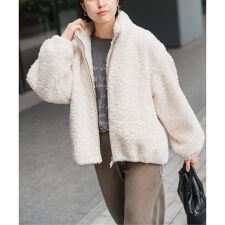 スピック＆スパン(Spick and Span)のZIPBOA BZ / ジップボア ブルゾン