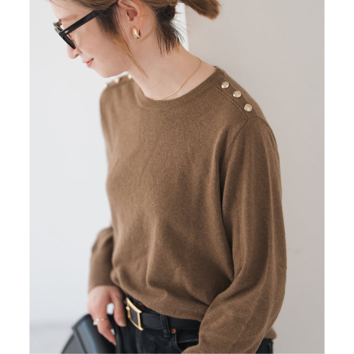 Spick and Span ボートネックニュアンスプルオーバー　美品 Spick & Span｜《追加》ボートネックニュアンスプルオーバー