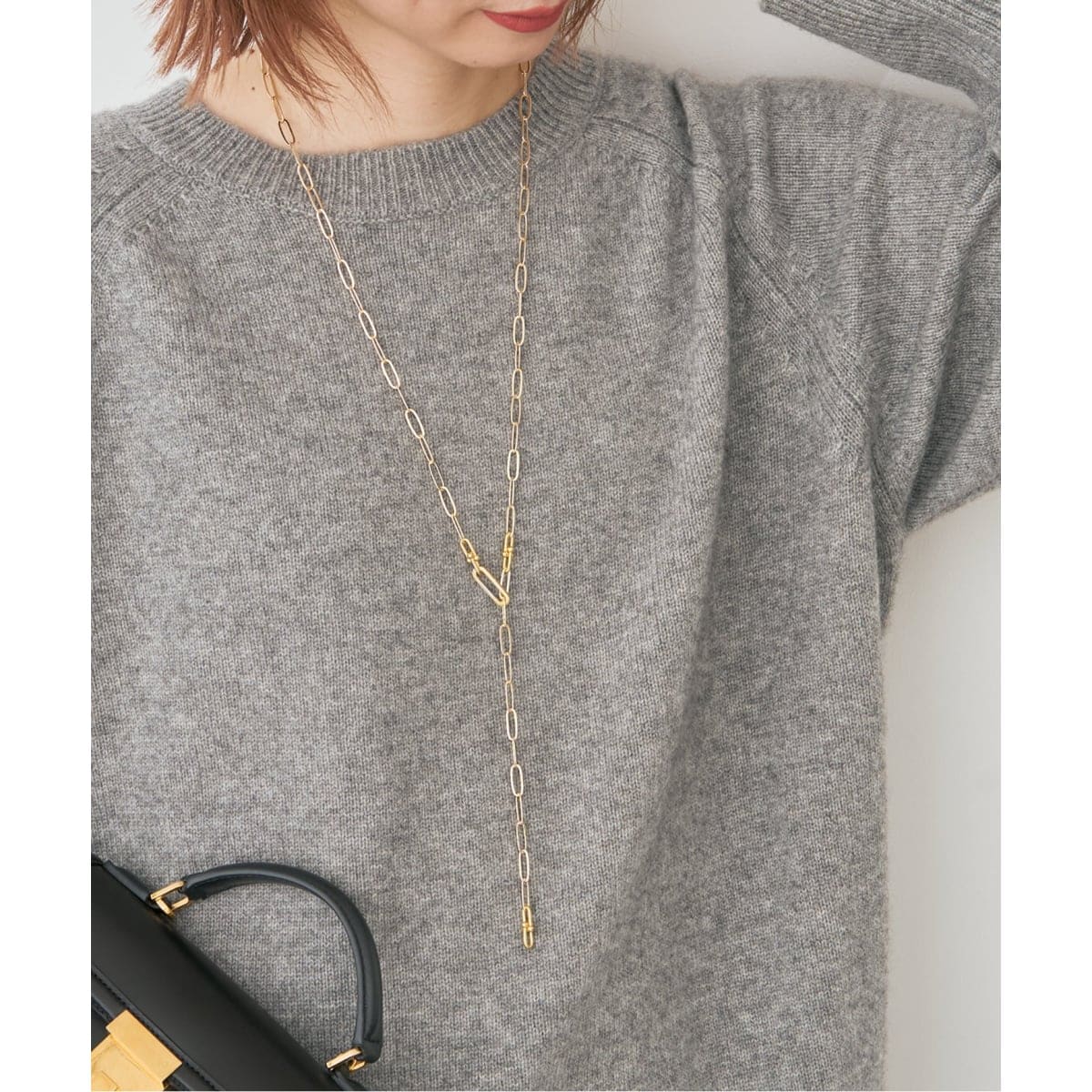 追加》BASENOTES / ベースノート 65cm tiny chain heart NC