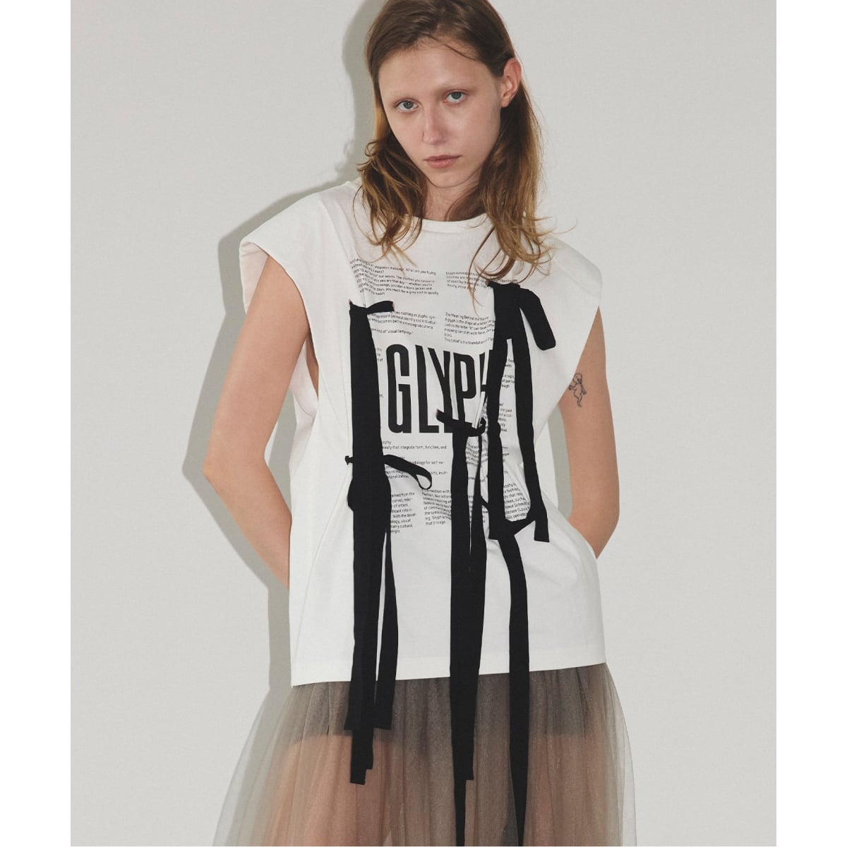 Spick & Span オーバーサイズ ホワイト Tシャツ Spick & Span オーバーサイズ ホワイト Tシャツ Spick & Span