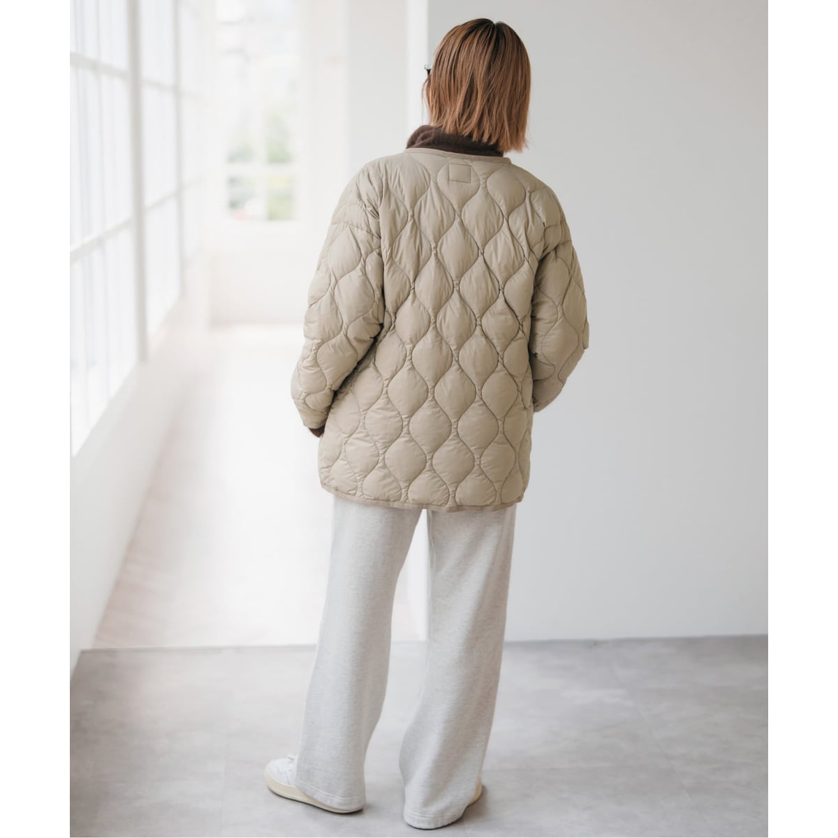 TAION / タイオン *Spick別注キルティングブルゾン | スピック＆スパン