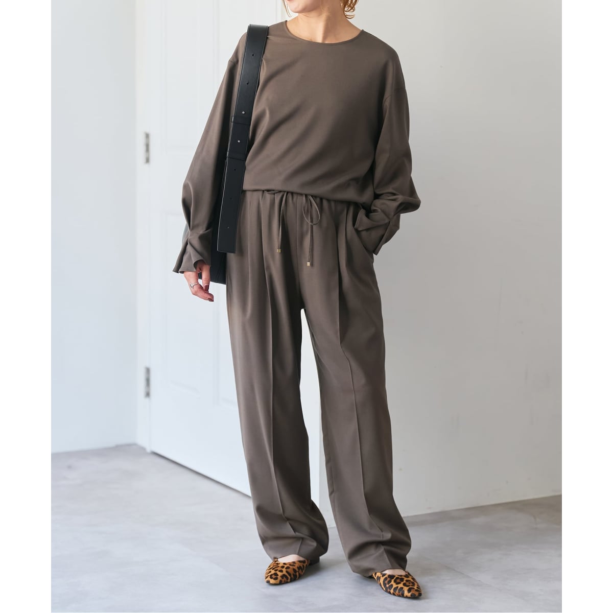 Spick & Span コットンビエラベアトップコンビネゾン コットン Spick & Span コットンビエラベアトップコンビネゾン コットン