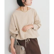 コットンスラブミニ裏毛プルオーバー