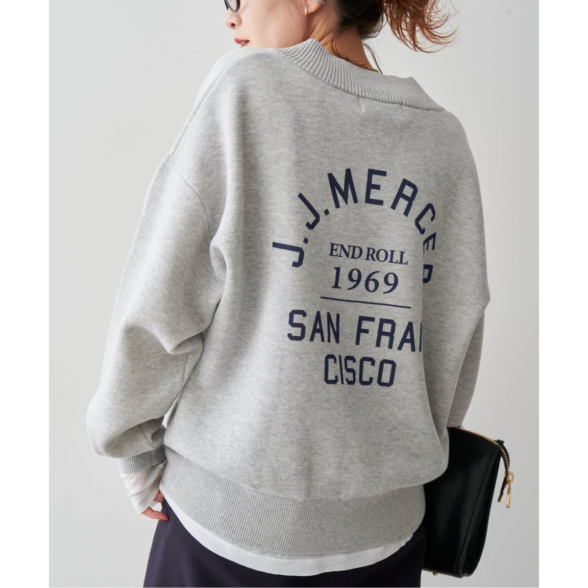 【J.J.MERCER/ジェイジェイマーサー】V NECK KNIT 追加》J.J.Mercer / ジェイジェイマーサー 別注 Vネックプル