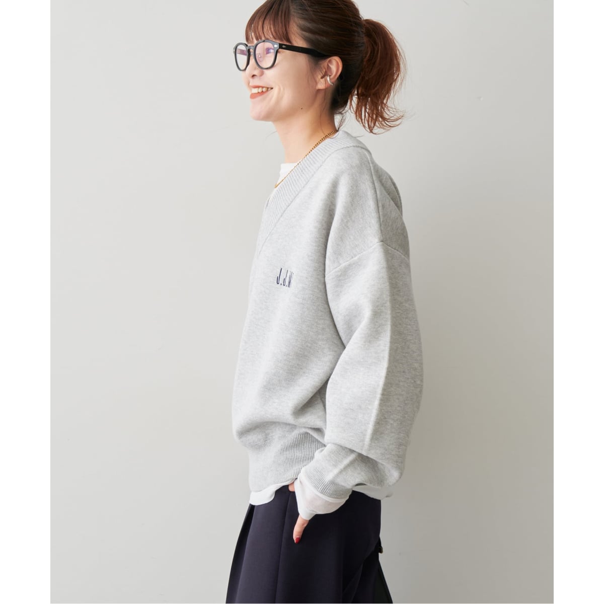 追加3》J.J.Mercer / ジェイジェイマーサー 別注 Vネックプルオーバー