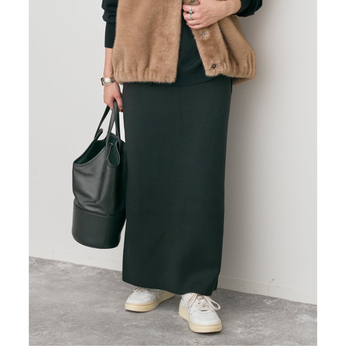 新品 24SS Spick & Span シアーギンガムチェックスカート Spick & Span（スピックアンドスパン）の「シアーギンガム