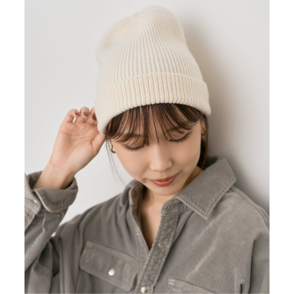 UGG(R) / アグ(R) / Knit Cable Beanie Faux Fur Pom | UGG