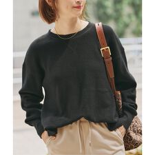 前後2WAYワッフルプルオーバー