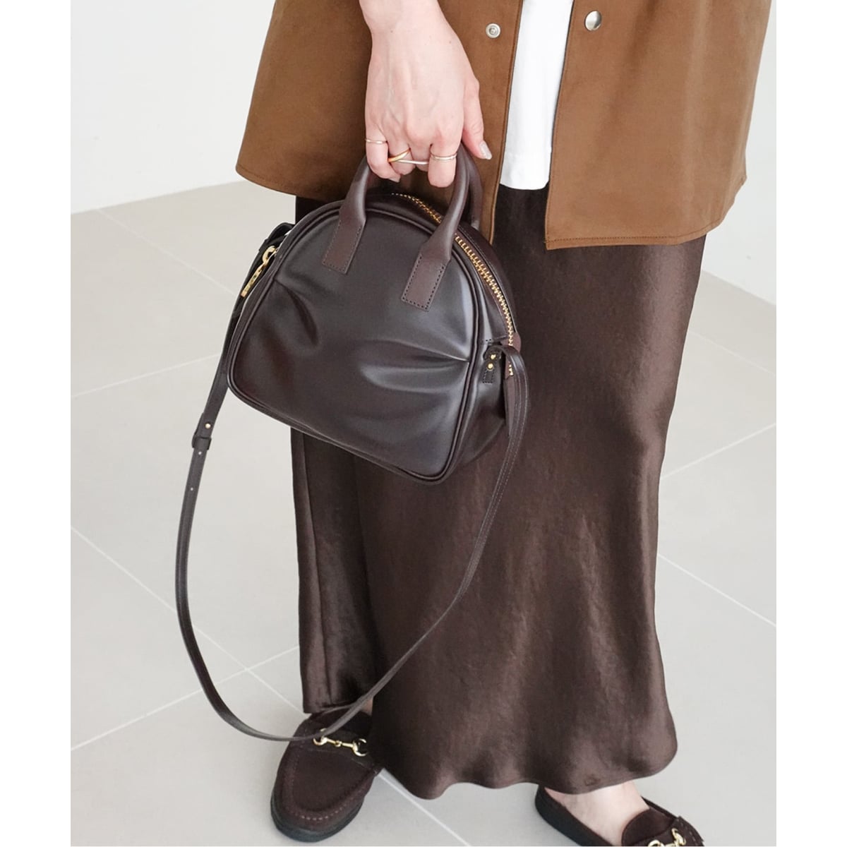 INES BRESSAND/イネス ブレッサンド MINI CROISSANT JOURNAL STANDARD L'ESSAGE｜【INES BRESSAND/イネス