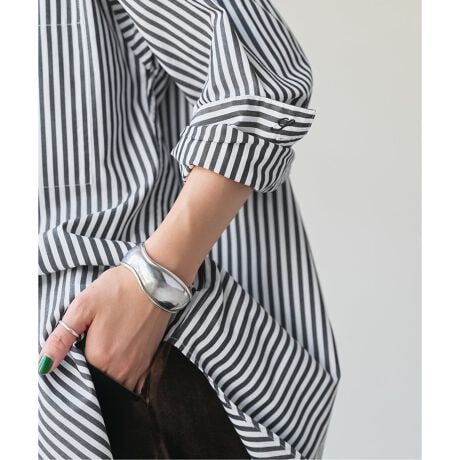 スピック＆スパン　50コットンオーバーシャツ