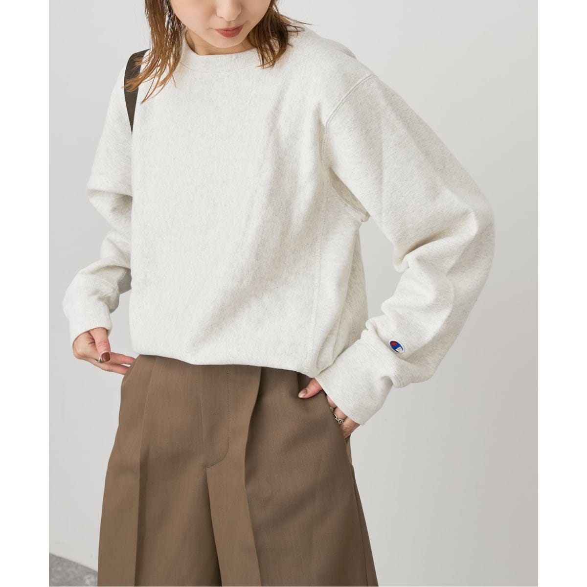 RIKA ABE × Spick & Span】フロッキープリントスウェット | スピック