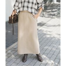 スピック＆スパン(Spick and Span)のダブルフェイスストレートスカート