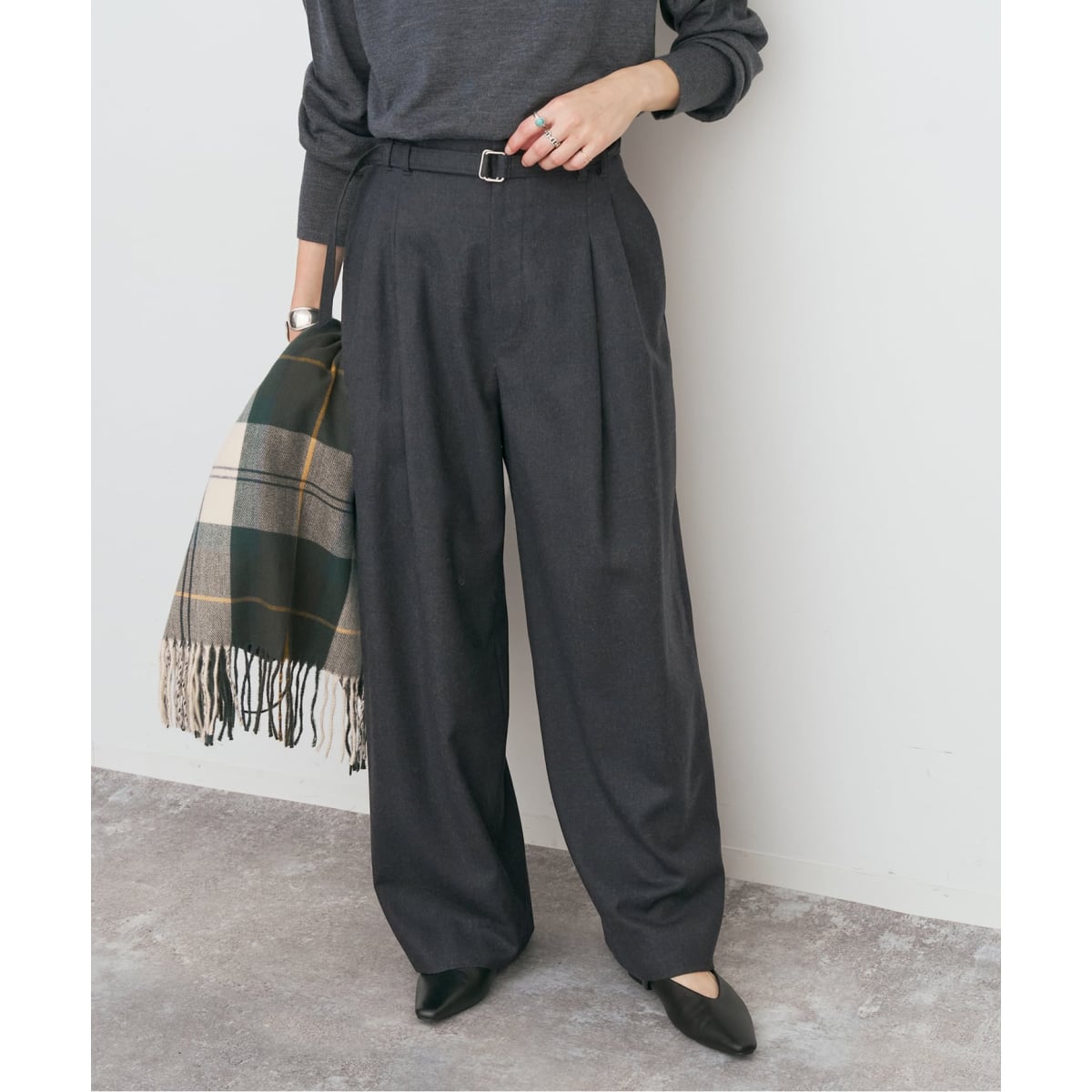 スピックアンドスパン　リップストップコンバットパンツ　サイズ38 新品未使用品 スピックアンドスパン リップストップコンバットパンツ サイズ38 新品