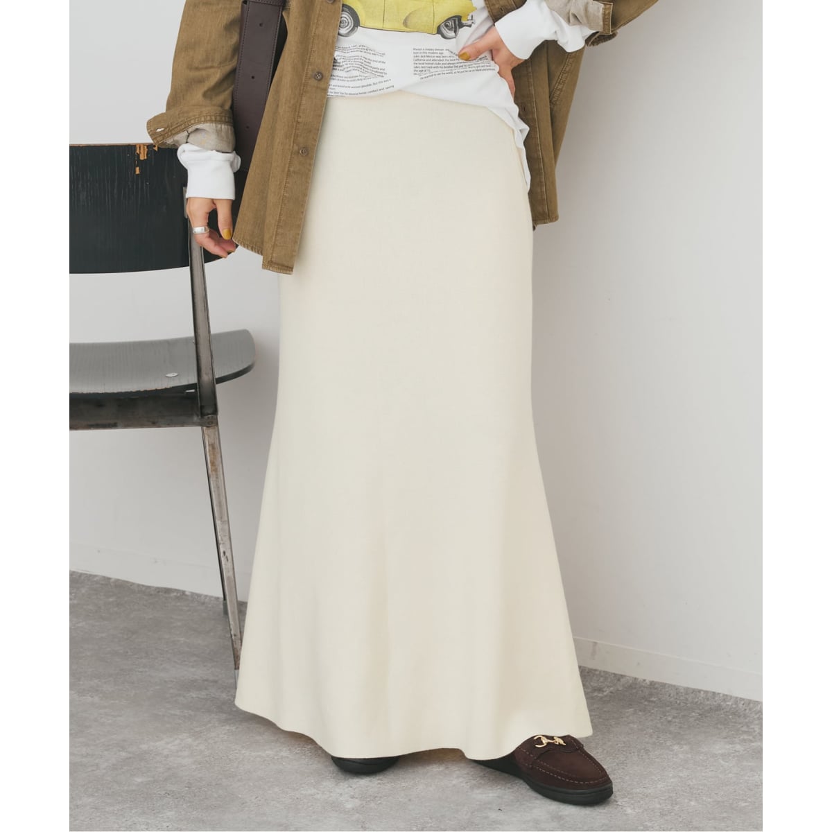 レオパードプリントチュールスカート | スピック＆スパン(Spick