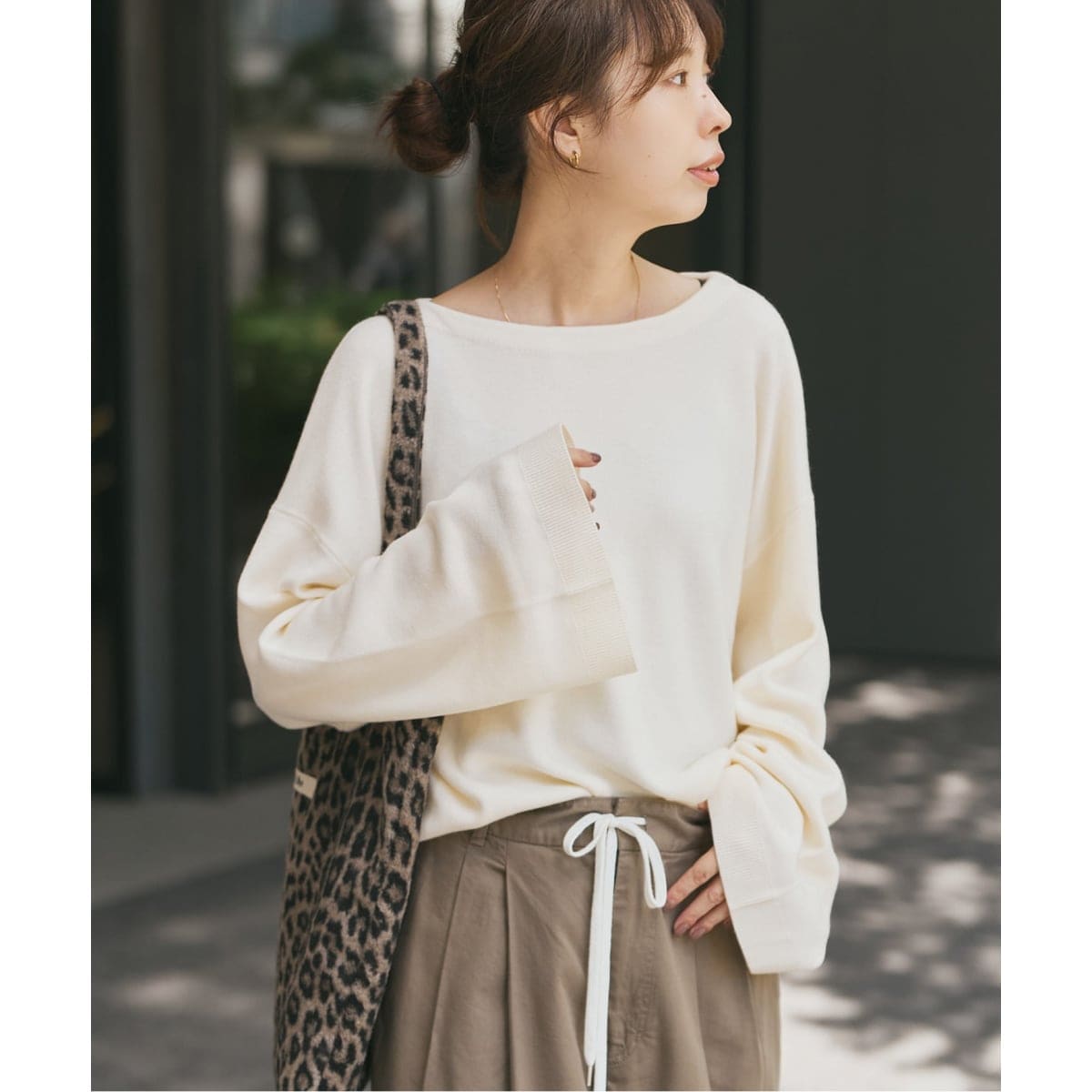 追加》手洗い可 / リネンコットンルーズプルオーバー | スピック