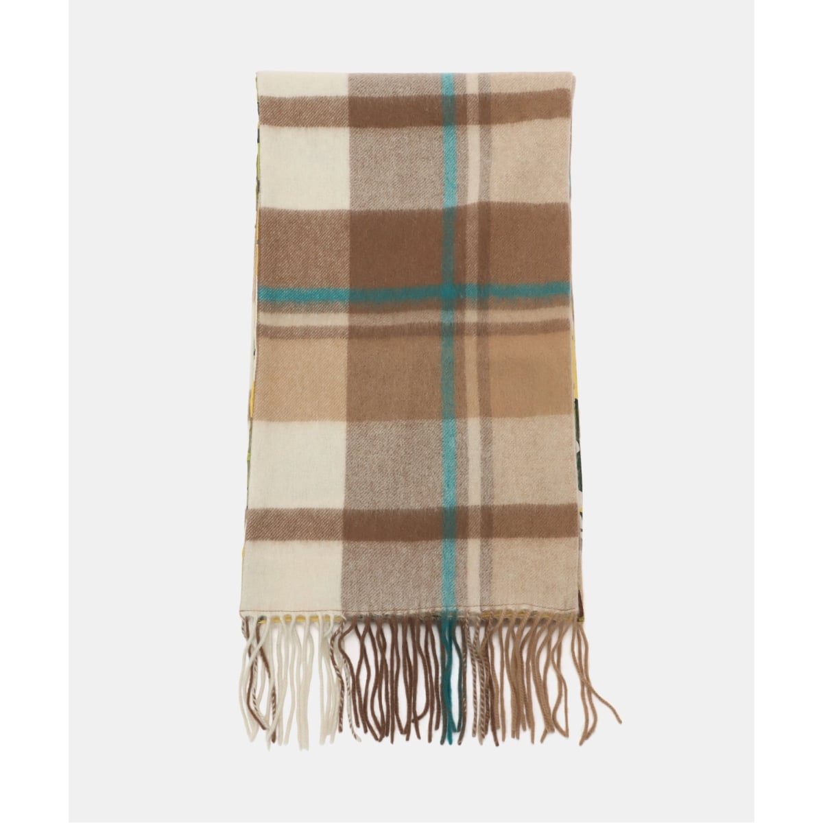 manipuri/マニプリ シルクカシミヤWマフラー | スピック＆スパン(Spick