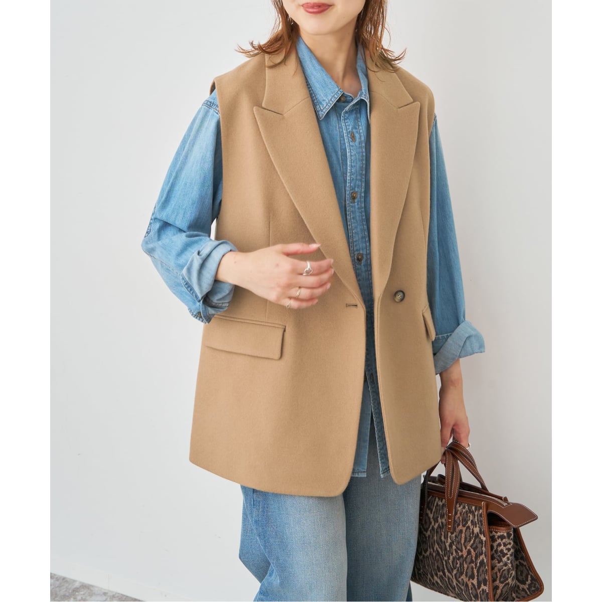 ロングベントジレ | ノーブル(Noble) | マルイウェブチャネル