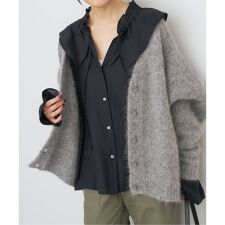 ポリアセテートラッフルカラーブラウス | スピック＆スパン(Spick and 