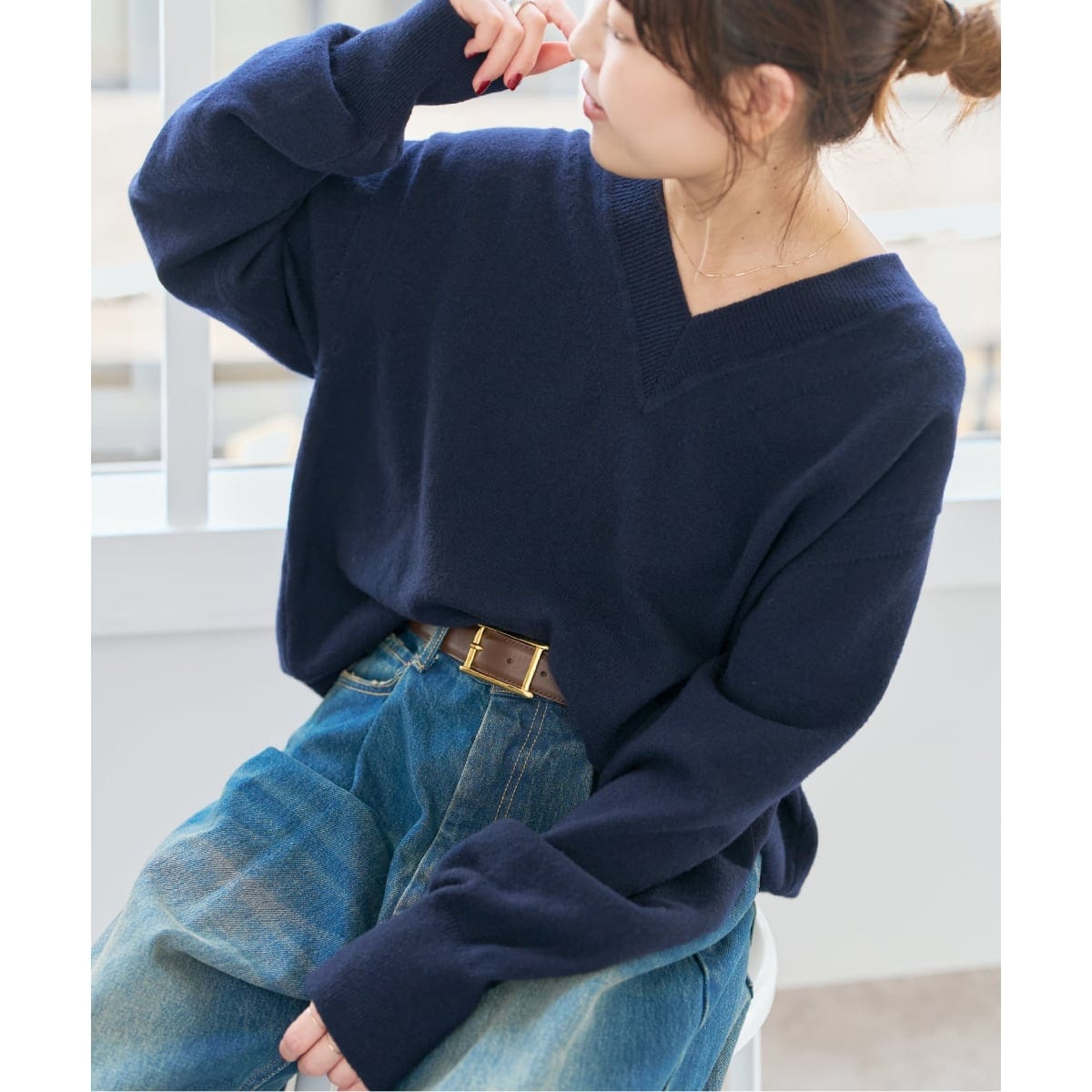 カシミヤシルク混コクーンニット | イエナ(IENA) | マルイウェブチャネル