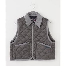 LAVENHAM/ラベンハム CROPPED RAYDON GILET WOMENS