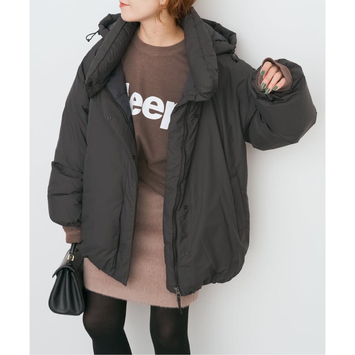 撥水フーデッドダウンコート 追加》撥水フーデッドダウンコート | スピック＆スパン(Spick