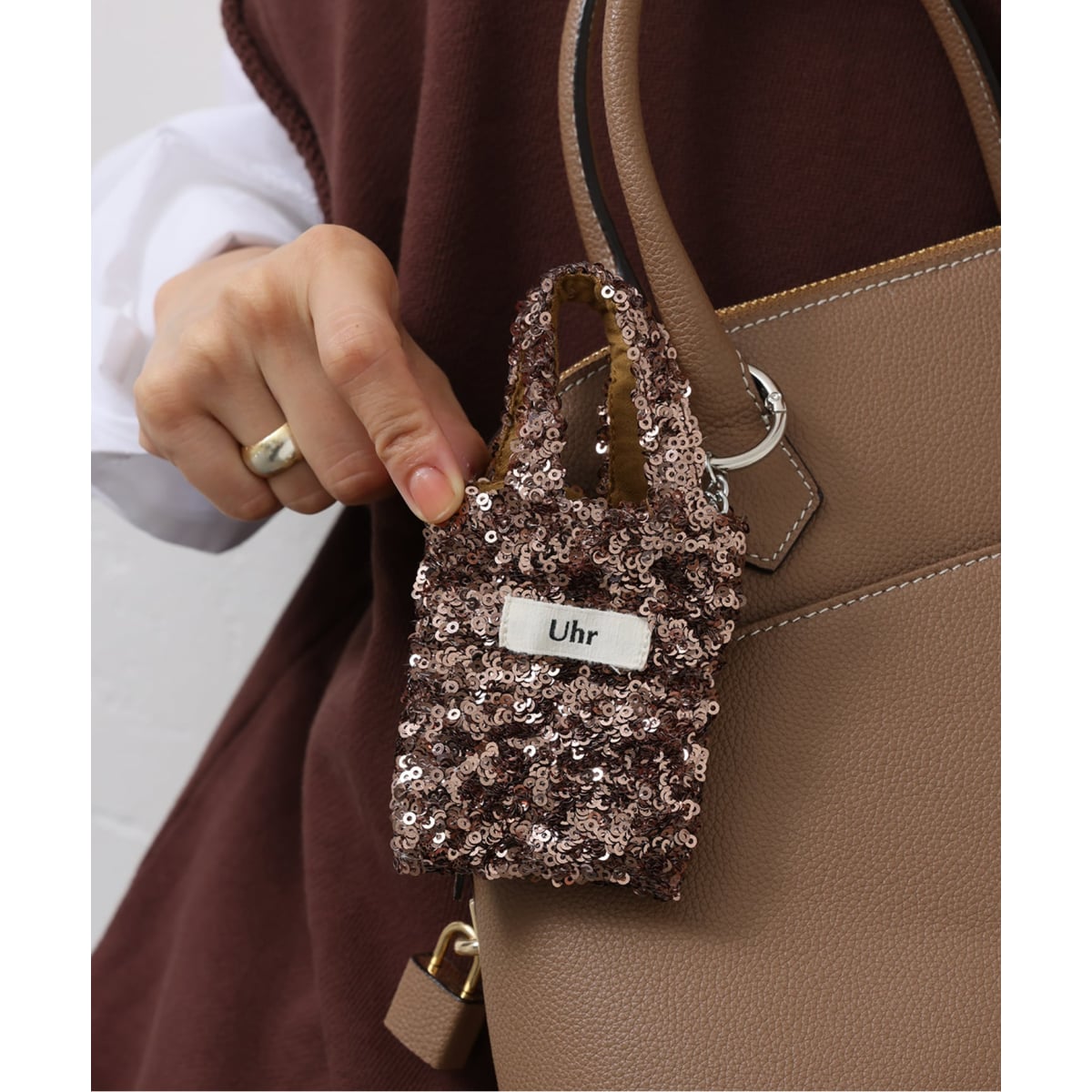 WIFFLE / ウィッフル 別注ミッキーキーホルダーポーチ