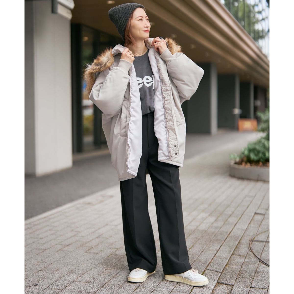【送料別】Spick and Span TICCA 別注ロングN2Bジャケット TICCA / ティッカ 別注ロングN2Bジャケット* | スピック＆スパン(Spick