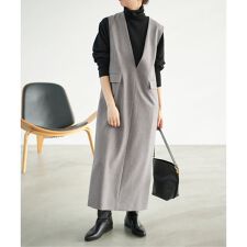 スピック＆スパン(Spick and Span)の《WEB限定 / 追加予約》ダブルクロスVネックワンピース