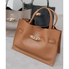 スピック＆スパン(Spick and Span)の《追加》VIOLAd’ORO / ヴィオラドーロ イタリアンWフェイスレザートートバッグ M