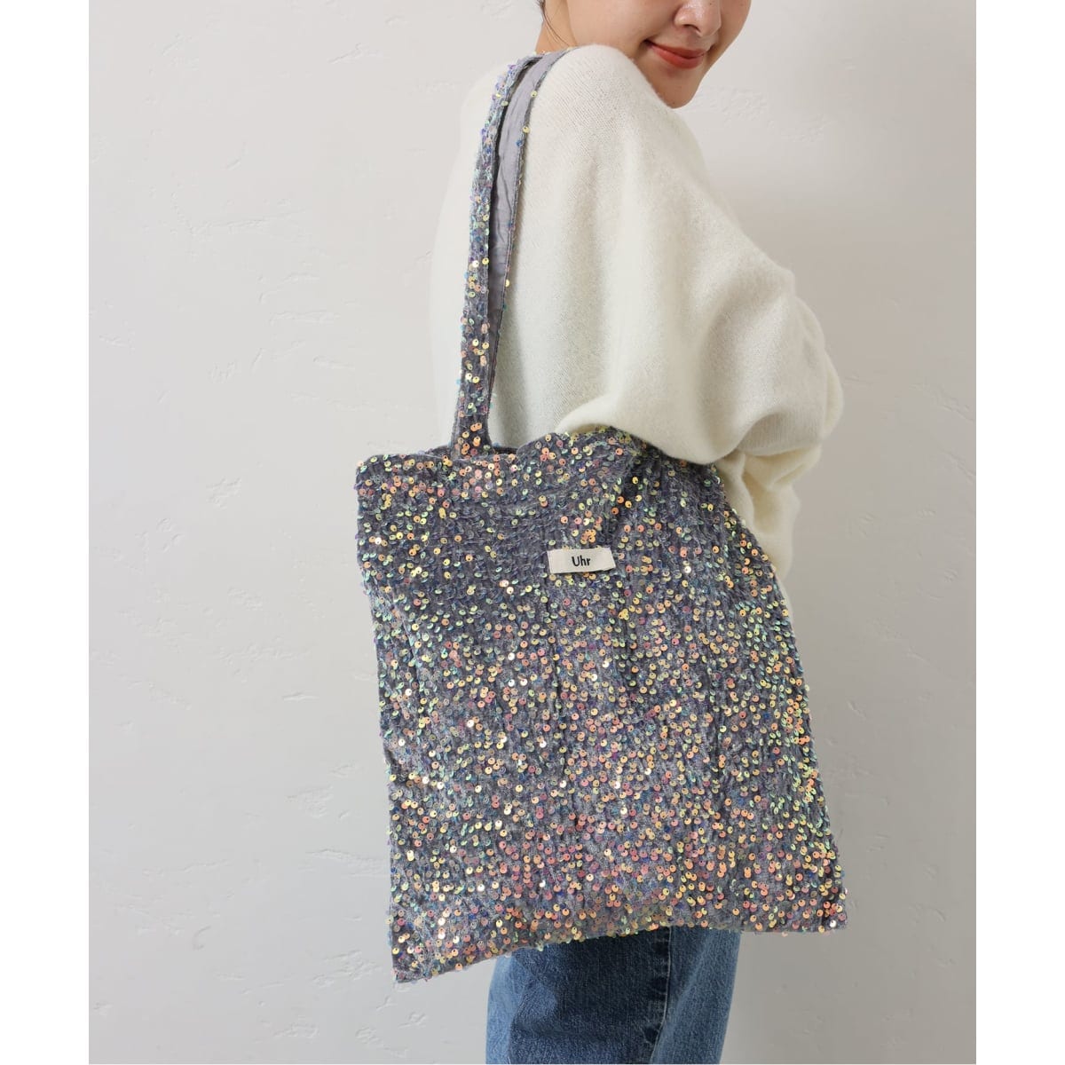 Bagmati/バグマティ レザーメッシュバッグ | スピック＆スパン(Spick