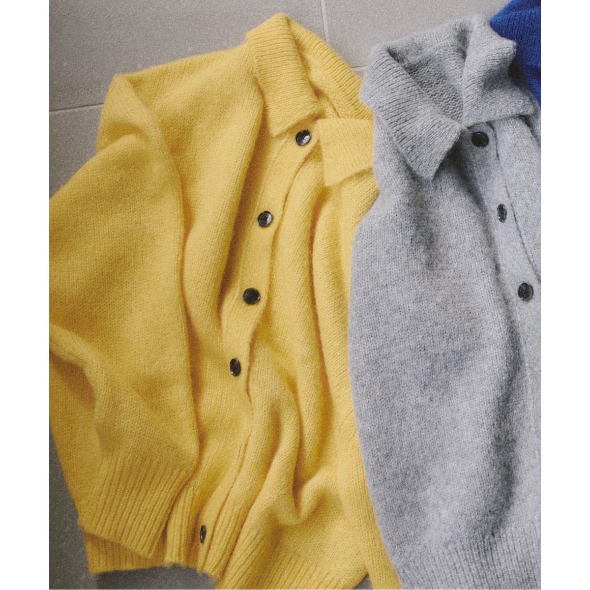 a&m アルパカミックスポロシャツニット | スピック＆スパン(Spick and