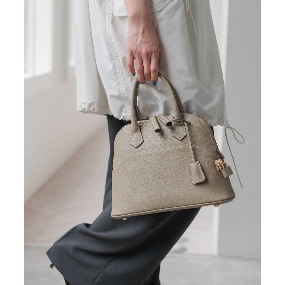 Spick&Span mica della valle 　ミニボストンバッグ Spick & Span｜mica della valle / ミカデラヴァッレ Monica | Rakuten